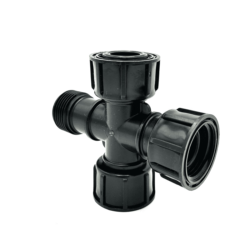 Cruce cu Olandez 1" KHHH pentru electrovalva