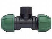 Teu compresiune 40 x 6/4" x 40 filet interior