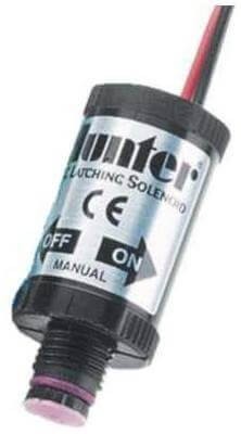Solenoid Hunter 9V DC pentru programatoare pe baterii 9v