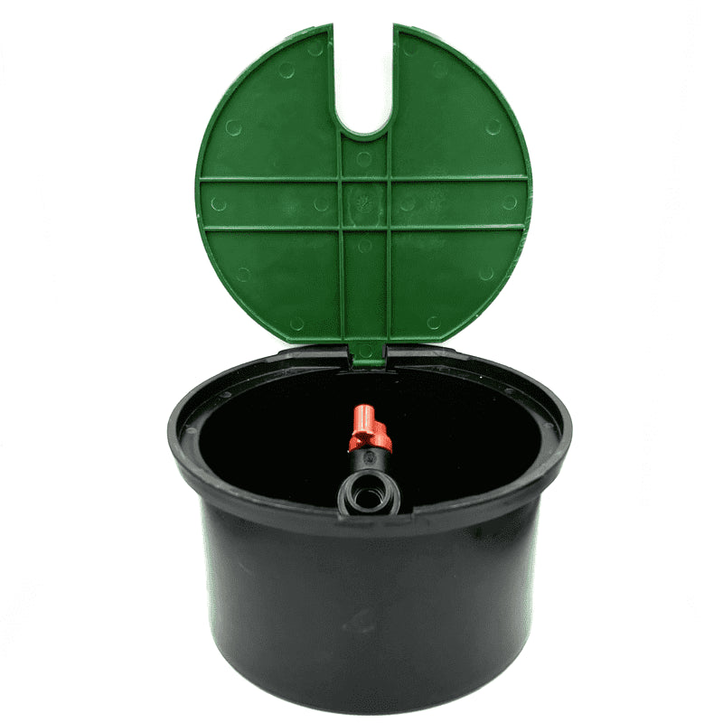 Cutie cu robinet 3/4" cu bila de plastic