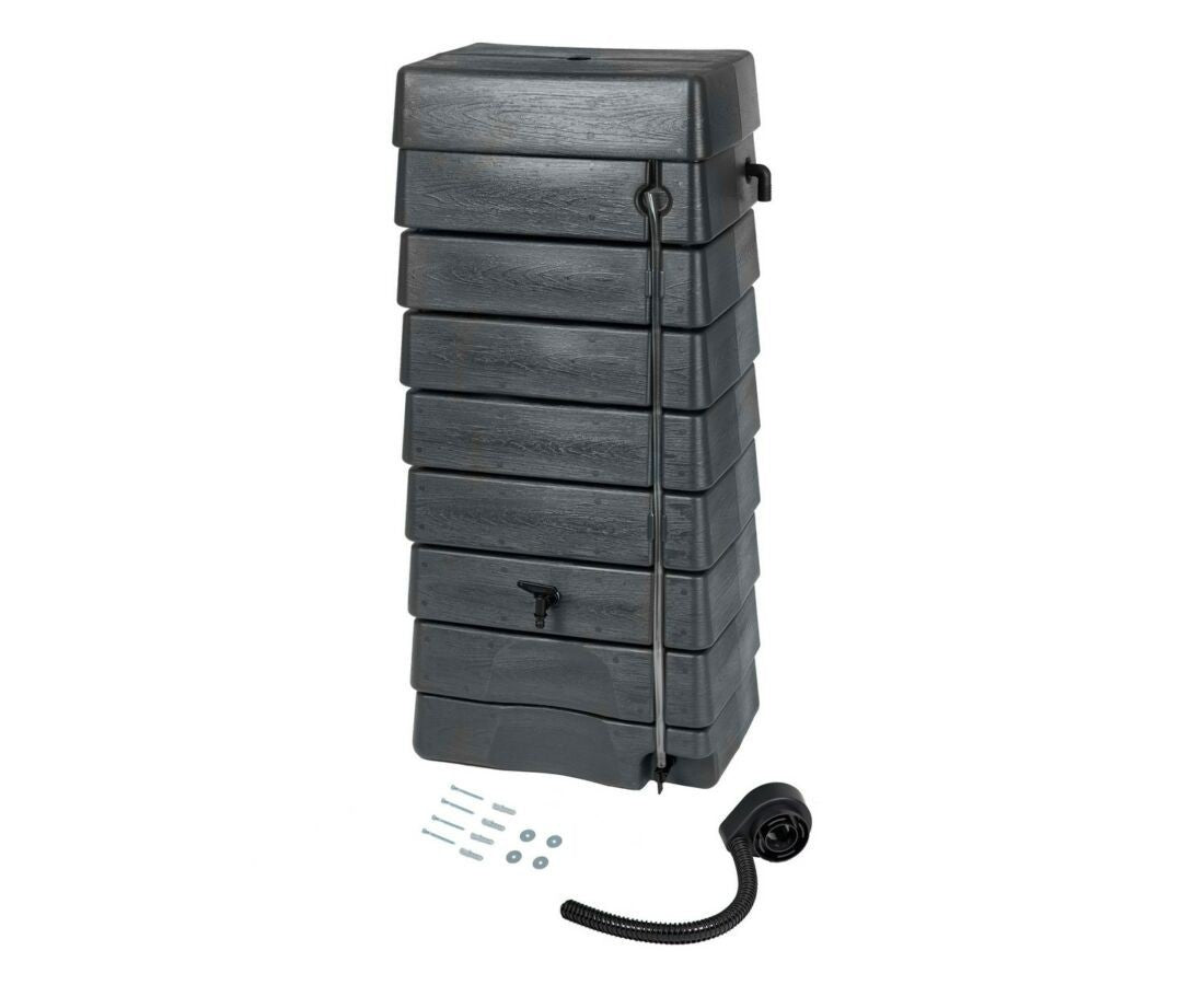 Colector apa de ploaie 276L Plastic 135x60x40cm antracit